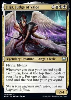 Firja, Judge of Valor - Firja, Giudice del Valore - [KHM] [NM] [Foil]