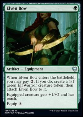 Elven Bow - Arco Elfico - [KHM] [NM] [Foil]