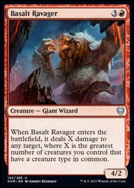 Basalt Ravager - Distruttore di Basalto - [KHM] [NM] [Foil]
