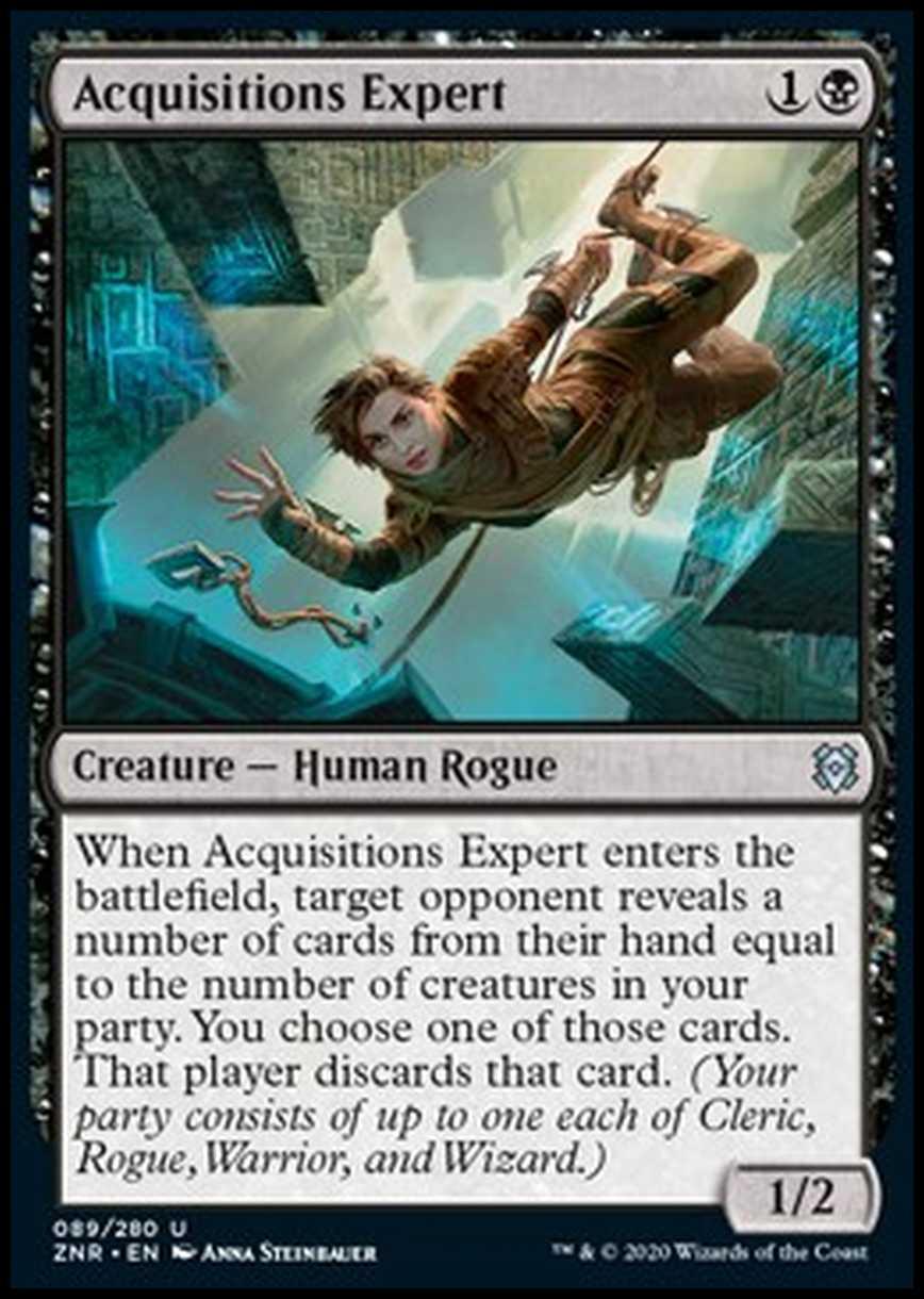 Acquisitions Expert - Esperta di Acquisizioni - [ZNR] [NM] [Foil]
