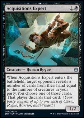 Acquisitions Expert - Esperta di Acquisizioni - [ZNR] [NM] [Foil]