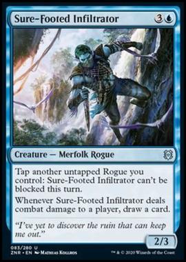 Sure-Footed Infiltrator - Infiltrato dal Passo Sicuro - [ZNR] [NM] [Foil]
