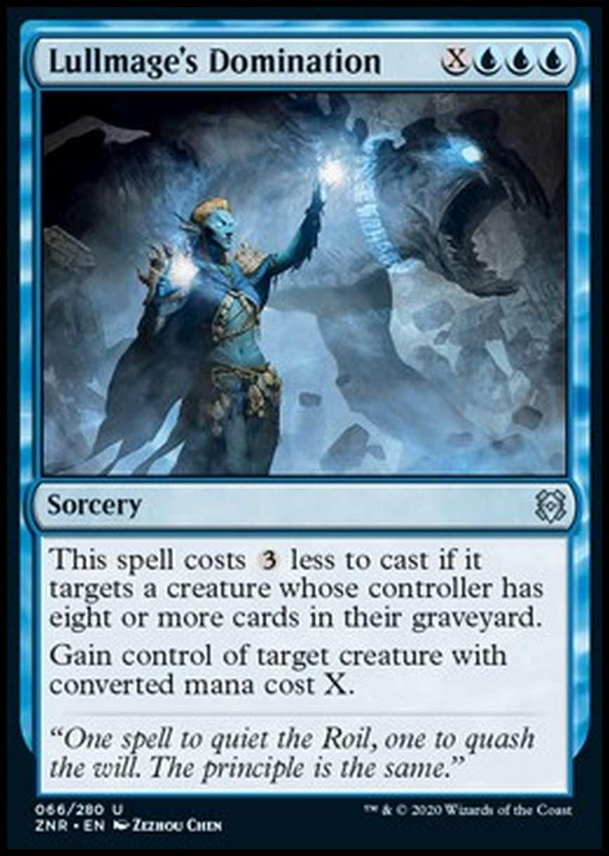 Lullmage's Domination - Dominio del Mitigatore - [ZNR] [NM] [Foil]
