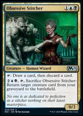 Obsessive Stitcher - Cucitrice Ossessiva - [M21] [NM] [Foil]