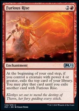 Furious Rise - Ascesa Furiosa - [M21] [NM] [Foil]
