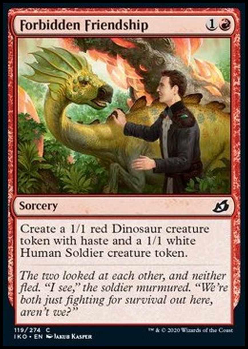 Forbidden Friendship - Forbidden Friendship - [IKO] [NM] [Foil]