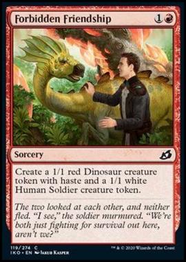 Forbidden Friendship - Forbidden Friendship - [IKO] [NM] [Foil]
