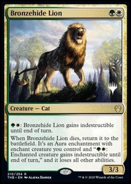 Bronzehide Lion (V.1) - Leone dal Manto di Bronzo (V.1) - [PTHB] [NM]