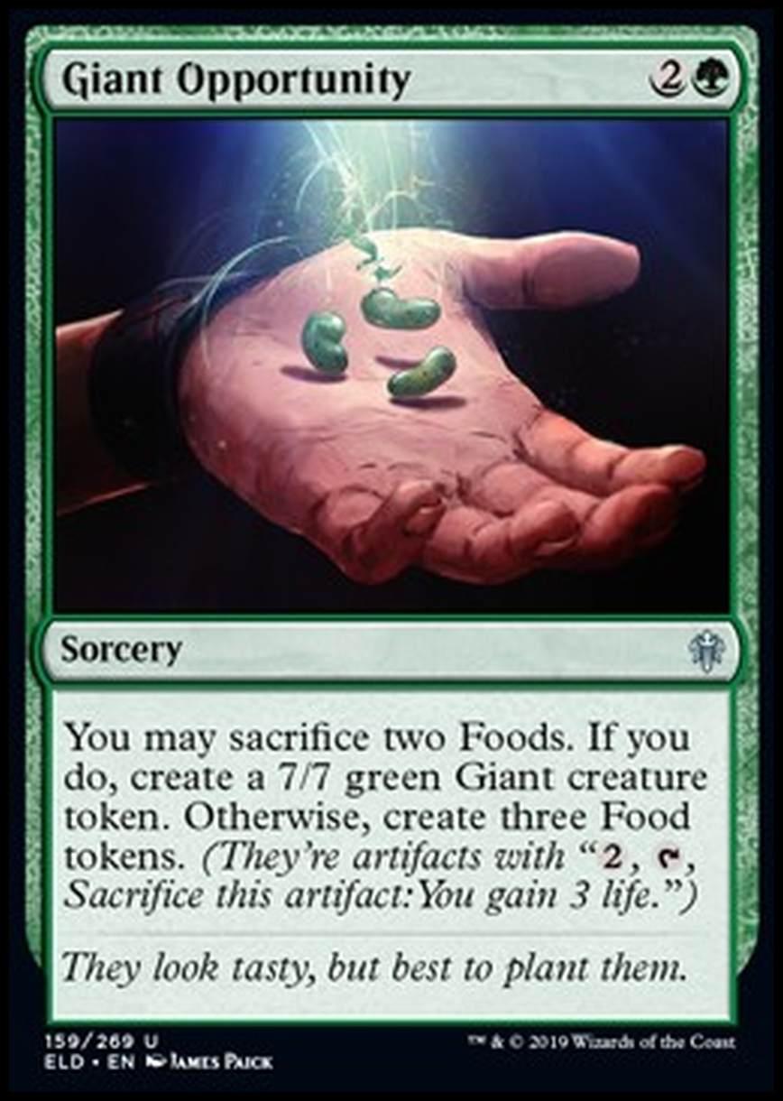 Giant Opportunity - OpportunitÃ Gigantesca - [ELD] [NM] [Foil]