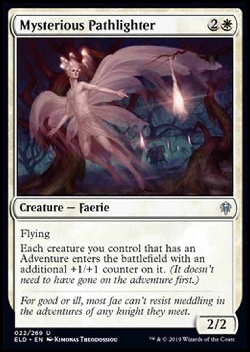 Mysterious Pathlighter - Misterioso Rischiarasentieri - [ELD] [NM] [Foil]