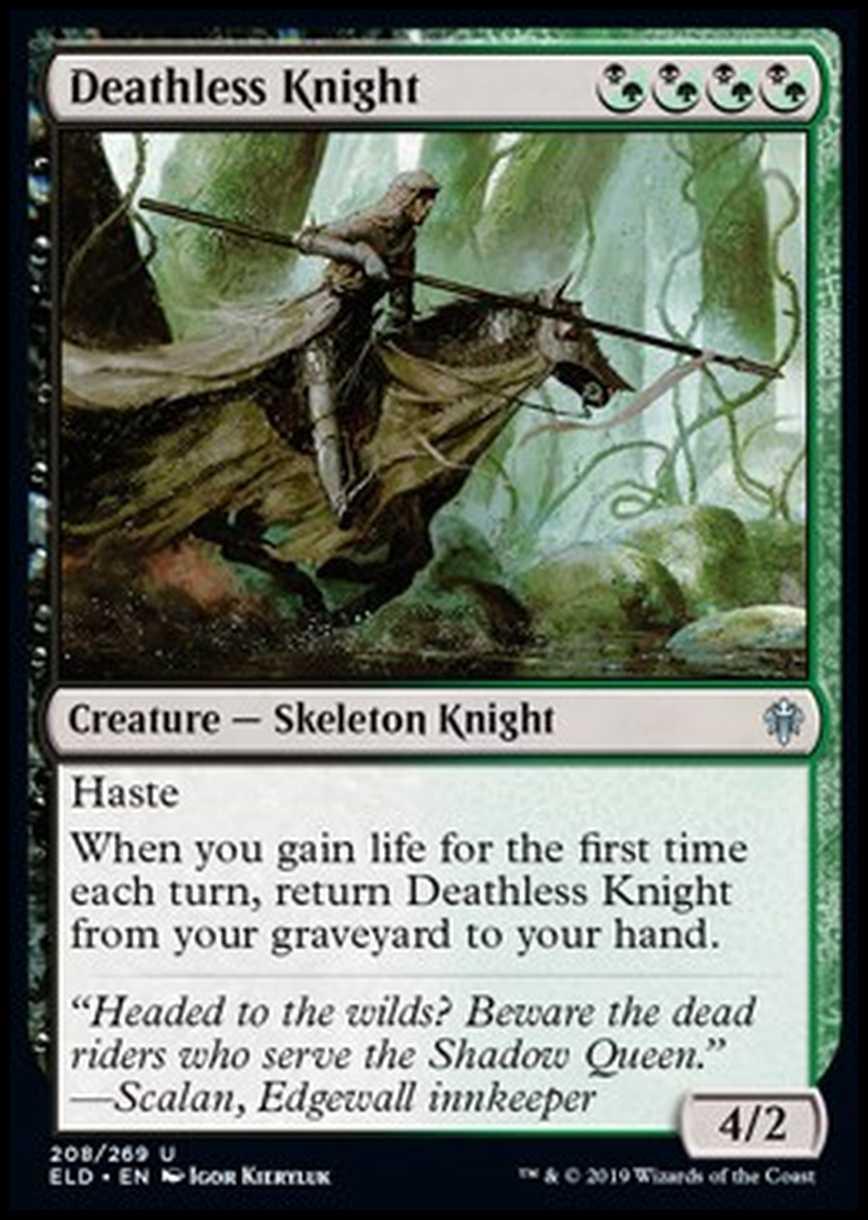 Deathless Knight - Cavaliere Immortale - [ELD] [NM] [Foil]