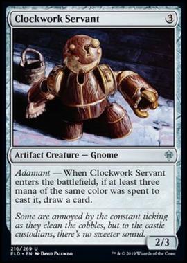 Clockwork Servant - Servitore Meccanico - [ELD] [NM] [Foil]