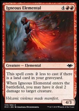 Igneous Elemental - Igneous Elemental - [MH1] [NM] [Foil]