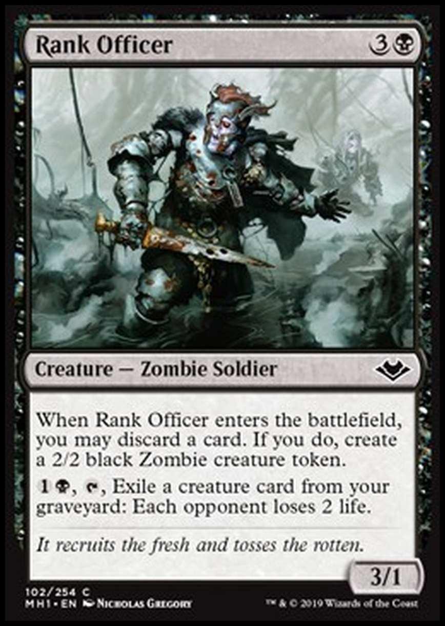 Rank Officer - Rank Officer - [MH1] [NM] [Foil]