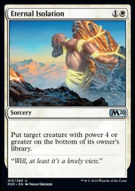 Eternal Isolation - Isolamento Eterno - [M20] [NM] [Foil]