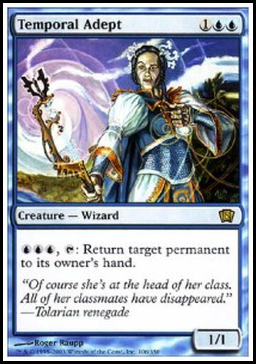 Temporal Adept - Cronomante - [8ED] [GD]