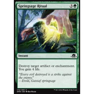 Springsage Ritual - Rituale del Saggio della Primavera - [EMN] [NM]