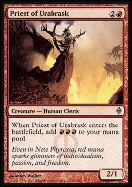 Priest of Urabrask - Priest of Urabrask - [NPH] [NM]
