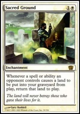 Sacred Ground - Terreno Consacrato - [8ED] [GD]