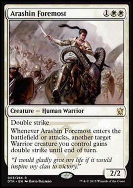 Arashin Foremost - Preminente di Arashin - [DTK] [NM]