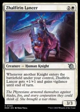 Zhalfirin Lancer - Zhalfirin Lancer - [MOM] [NM] [Foil]