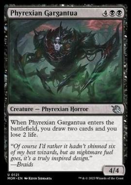Phyrexian Gargantua - Phyrexian Gargantua - [MOM] [NM] [Foil]