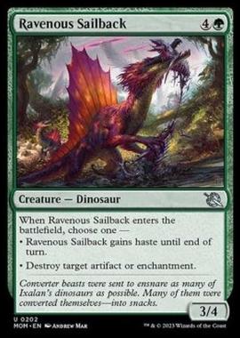 Ravenous Sailback - Ravenous Sailback - [MOM] [NM] [Foil]