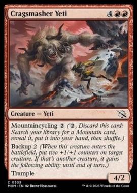 Cragsmasher Yeti - Cragsmasher Yeti - [XMOM] [NM]