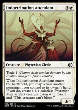 Indoctrination Attendant - Indoctrination Attendant - [ONE] [NM] [Foil]