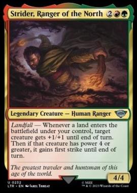 Strider, Ranger of the North - Strider, Ranger of the North - [LTR] [NM] [Foil]