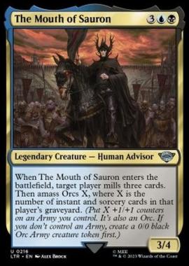 The Mouth of Sauron - The Mouth of Sauron - [LTR] [NM] [Foil]