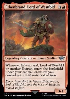 Erkenbrand, Lord of Westfold - Erkenbrand, Lord of Westfold - [LTR] [NM] [Foil]