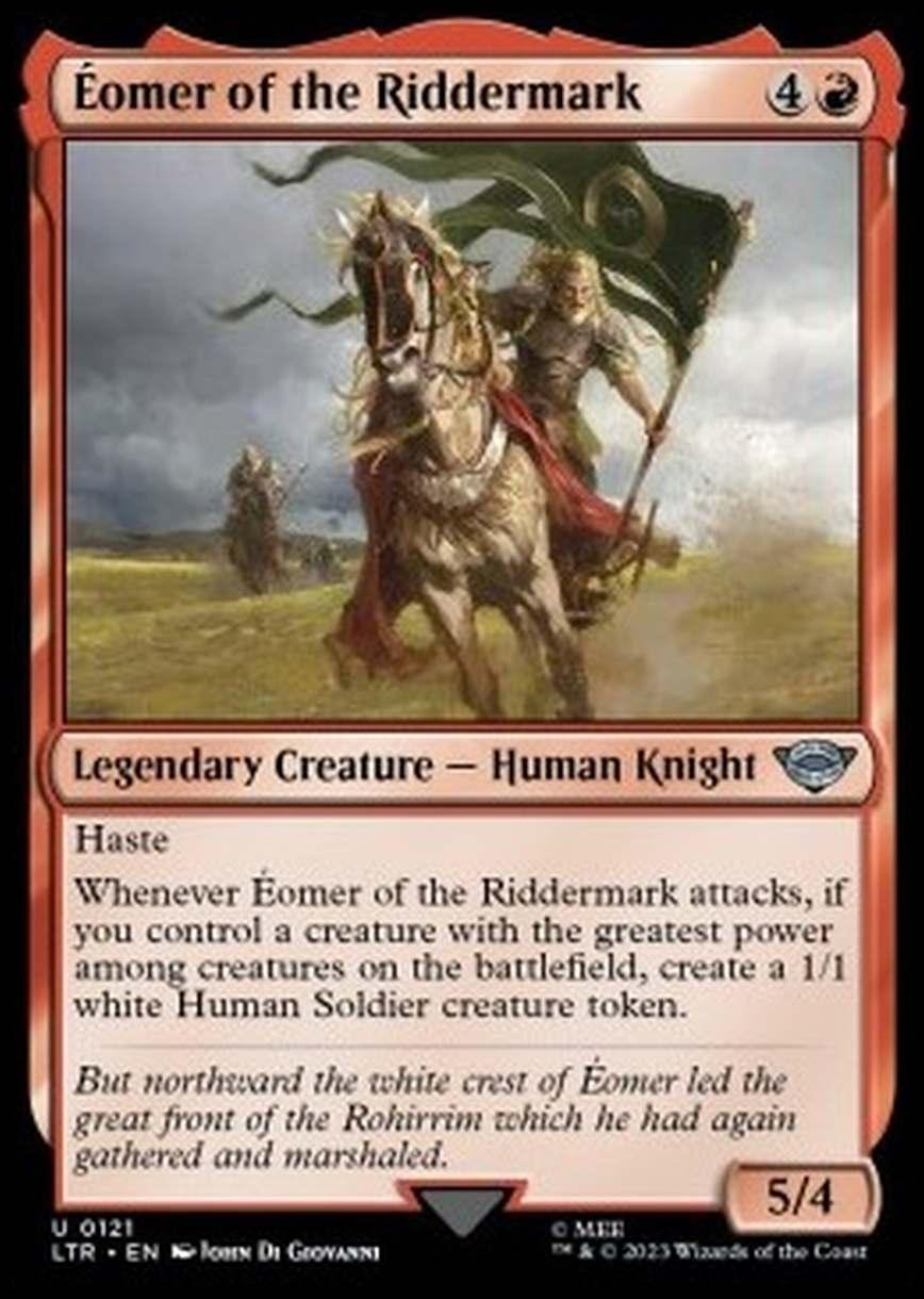 Ãomer of the Riddermark - Ãomer of the Riddermark - [LTR] [NM] [Foil]