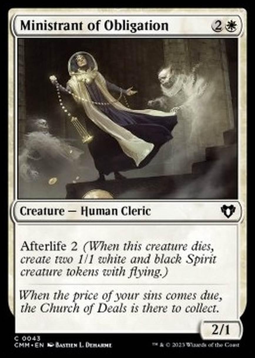 Ministrant of Obligation - Ministrant of Obligation - [CMM] [NM] [Foil]