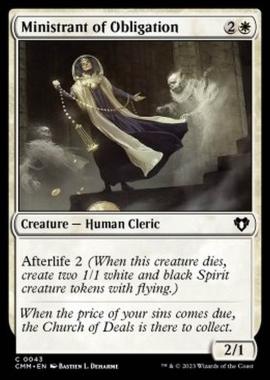 Ministrant of Obligation - Ministrant of Obligation - [CMM] [NM] [Foil]