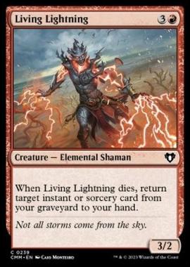 Living Lightning - Living Lightning - [CMM] [NM] [Foil]