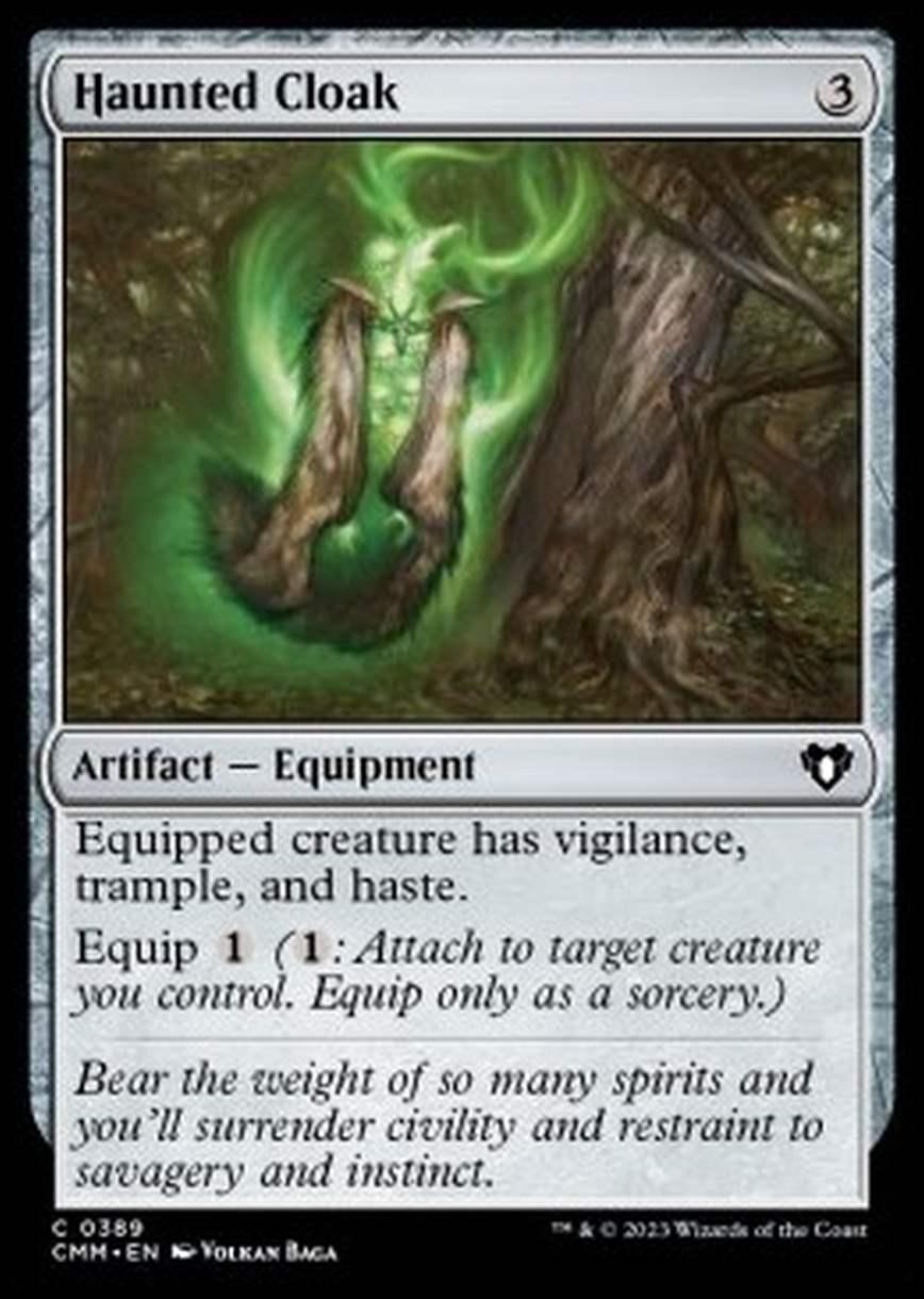 Haunted Cloak - Haunted Cloak - [CMM] [NM] [Foil]