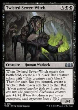 Twisted Sewer-Witch - Twisted Sewer-Witch - [WOE] [NM] [Foil]