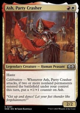 Ash, Party Crasher - Ash, Party Crasher - [WOE] [NM] [Foil]
