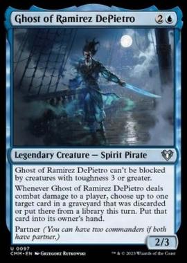 Ghost of Ramirez DePietro - Ghost of Ramirez DePietro - [CMM] [NM] [Foil]
