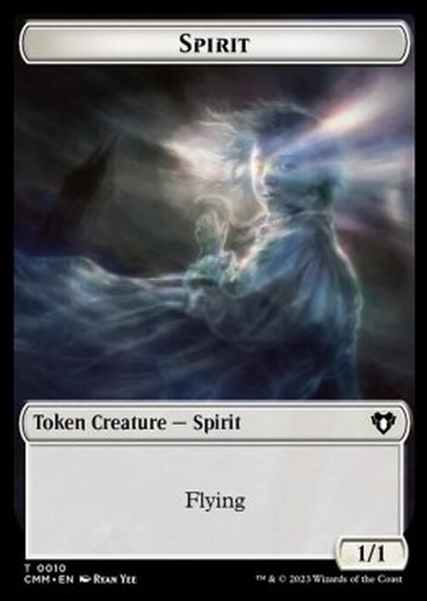 Spirit Token (W 1/1) // Rat Token (B 1/1) - Spirit Token (W 1/1) // Rat Token (B 1/1) - [XCMM] [NM]
