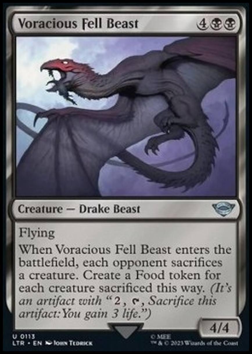 Voracious Fell Beast - Voracious Fell Beast - [LTR] [NM] [Foil]