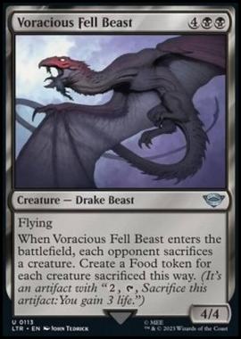 Voracious Fell Beast - Voracious Fell Beast - [LTR] [NM] [Foil]