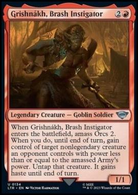 GrishnÃ¡kh, Brash Instigator - GrishnÃ¡kh, Brash Instigator - [LTR] [NM] [Foil]