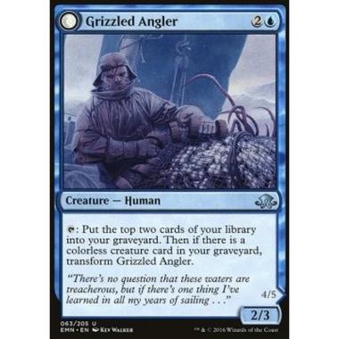 Grizzled Angler / Grisly Anglerfish - Pescatore Veterano / Rana Pescatrice Raccapricciante - [EMN] [NM]