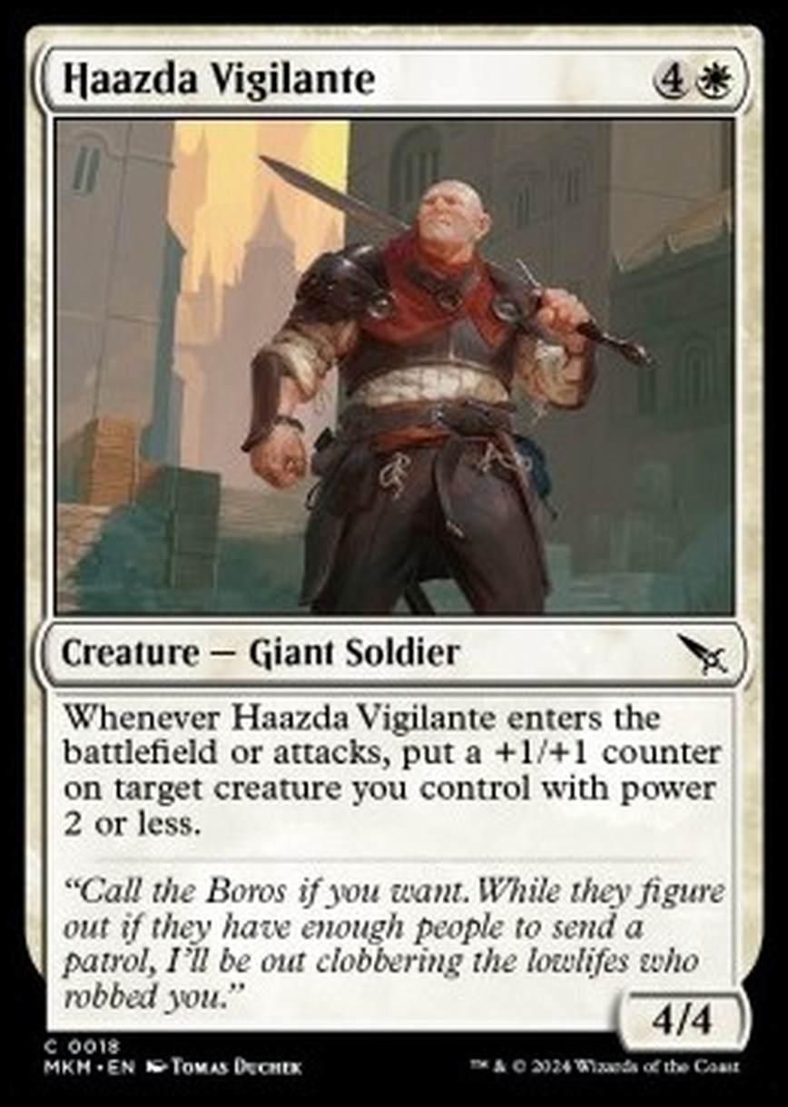 Haazda Vigilante - Haazda Vigilante - [MKM] [NM] [Foil]