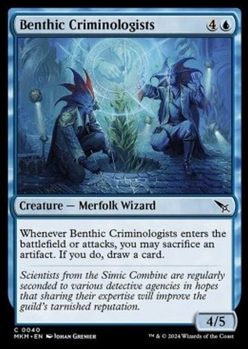 Benthic Criminologists - Benthic Criminologists - [MKM] [NM] [Foil]
