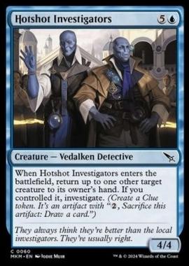 Hotshot Investigators - Hotshot Investigators - [MKM] [NM] [Foil]