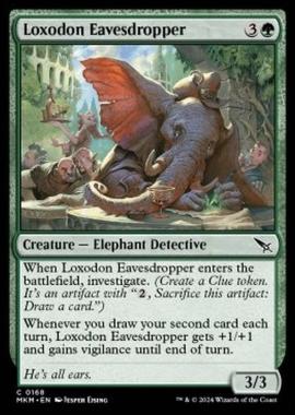 Loxodon Eavesdropper - Loxodon Eavesdropper - [MKM] [NM] [Foil]