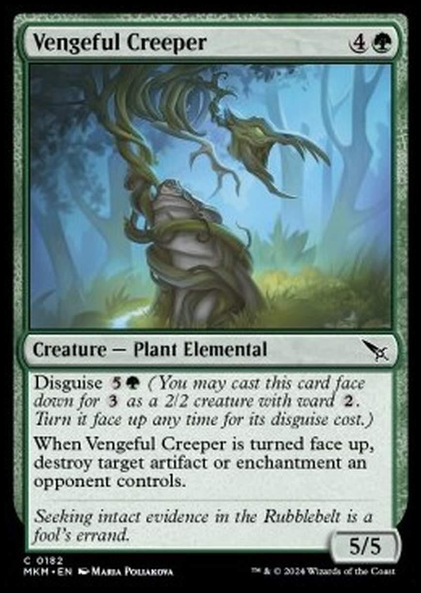 Vengeful Creeper - Vengeful Creeper - [MKM] [NM] [Foil]